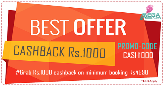 Grab 1000 cashback on a minimum Rs. 4990